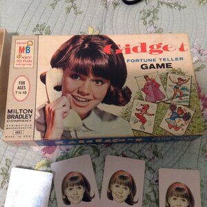 MISSING SHEET Vintage 1966 Gidget Fortune-Teller Card Game Milton Bradley